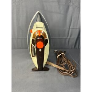 Vintage Sun Beam Self Cleaning Shot of Steam Iron